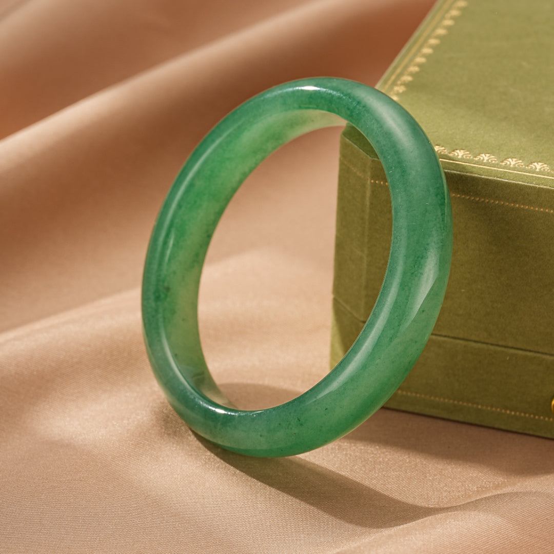 Bracelet Jonc Aventurine – Vitalité Tranquille