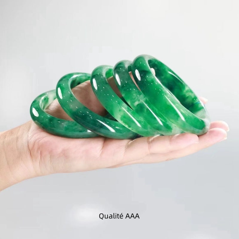 Bracelet Jonc Jade – Éveil Doux