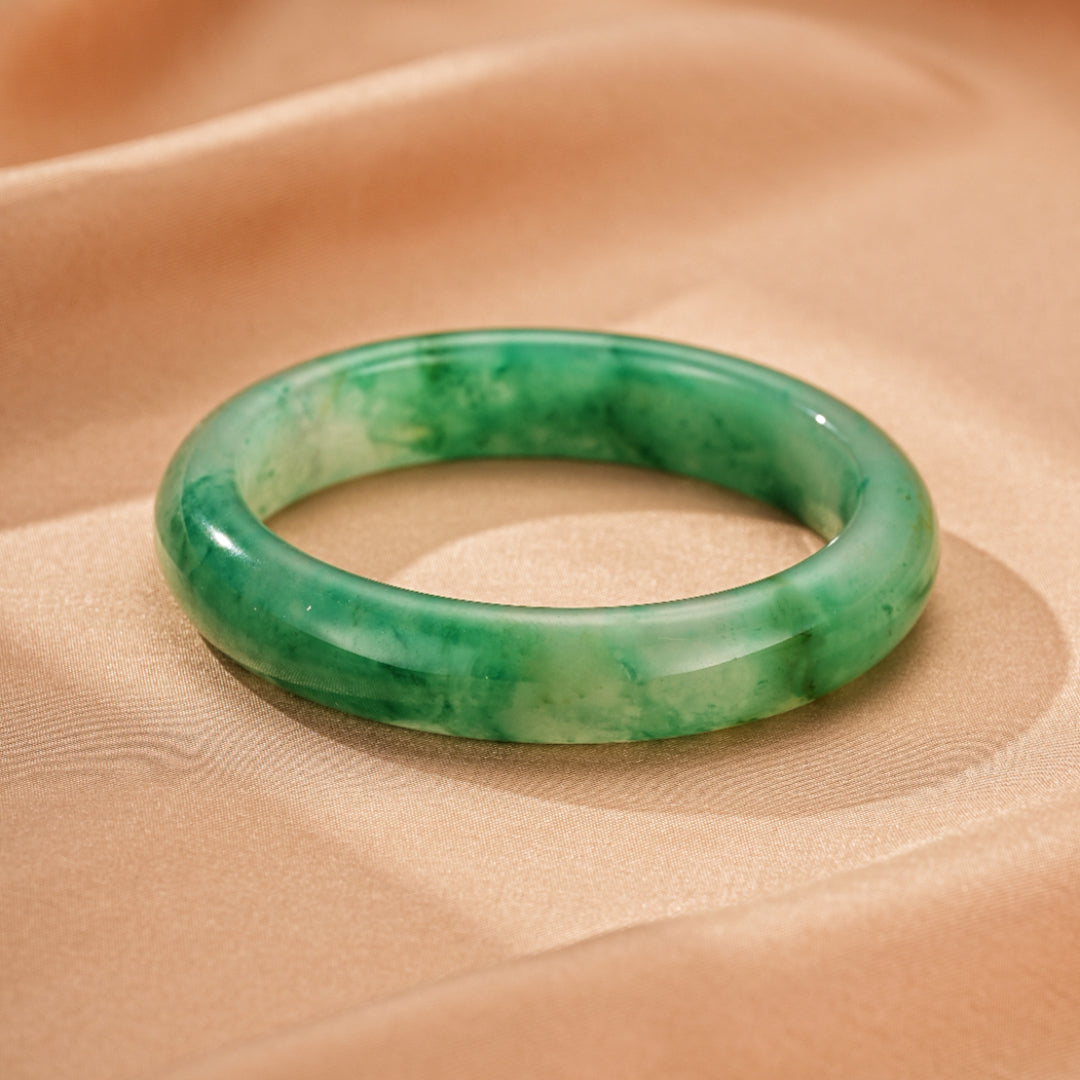 Bracelet Jonc Jade – Éveil Doux