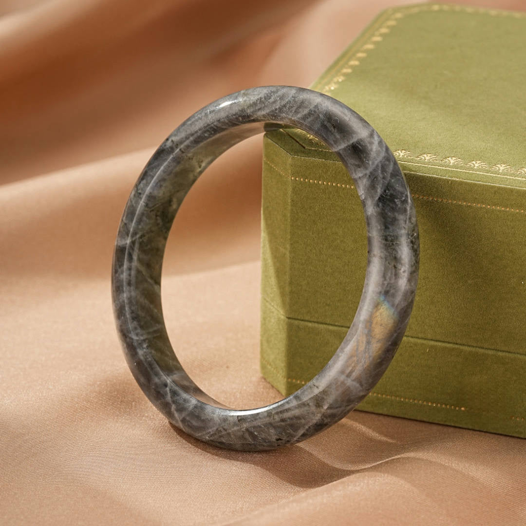 Bracelet Jonc Labradorite – Éveil Intérieur