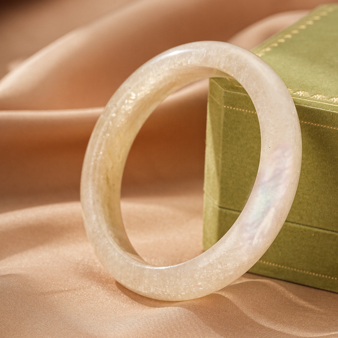 Bracelet Jonc Pierre de Lune – Aura Lunaire