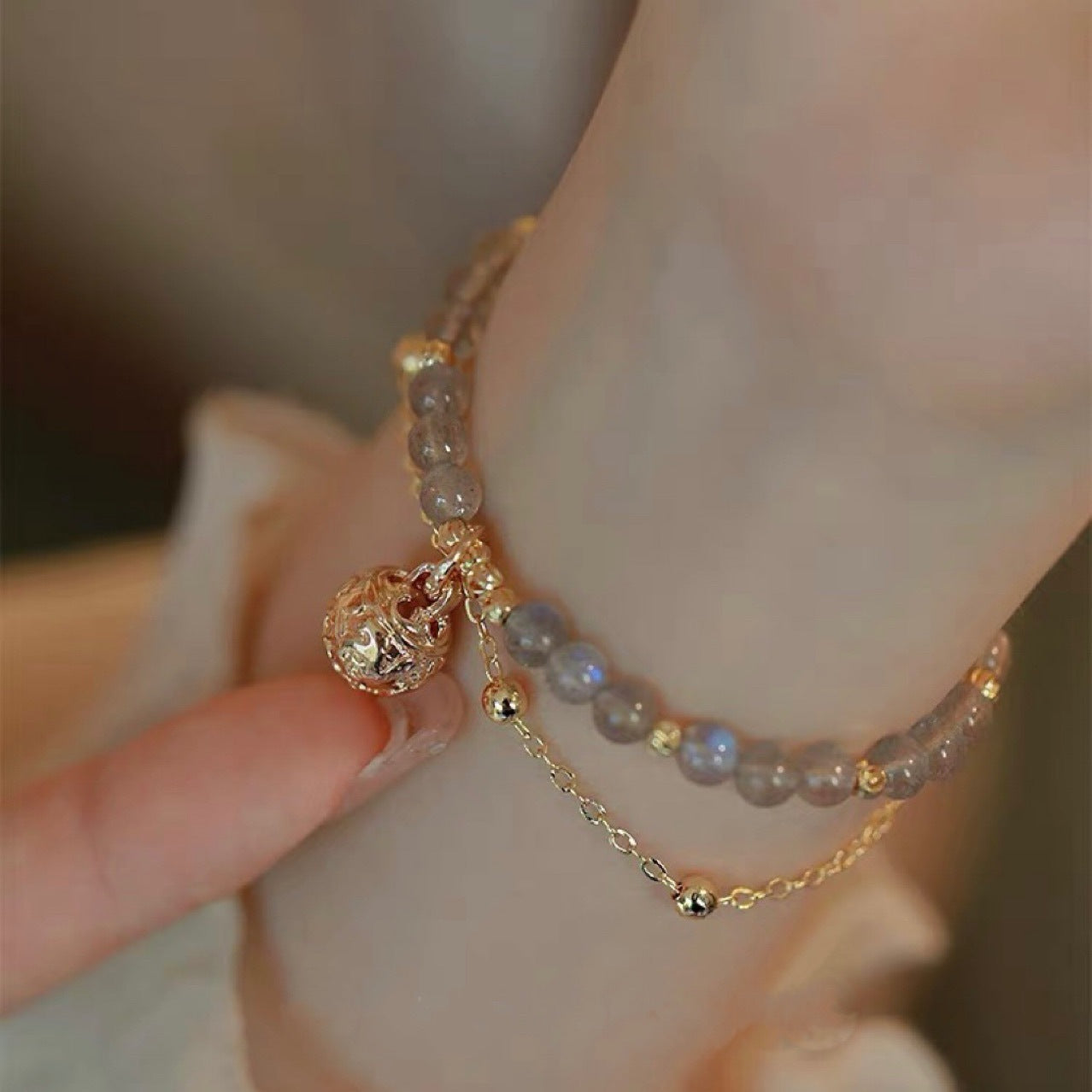 Bracelet Labradorite – Éclat