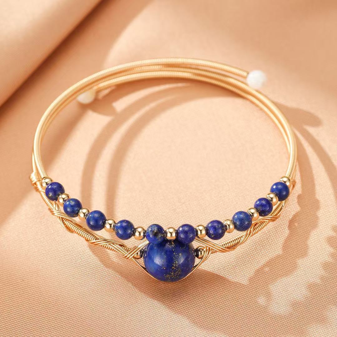 Bracelet Lapis Lazuli – Œil Intuitif