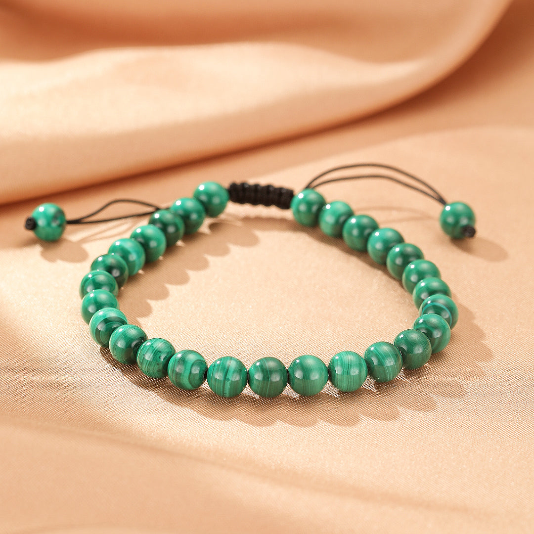 Bracelet Malachite – Énergie Protectrice