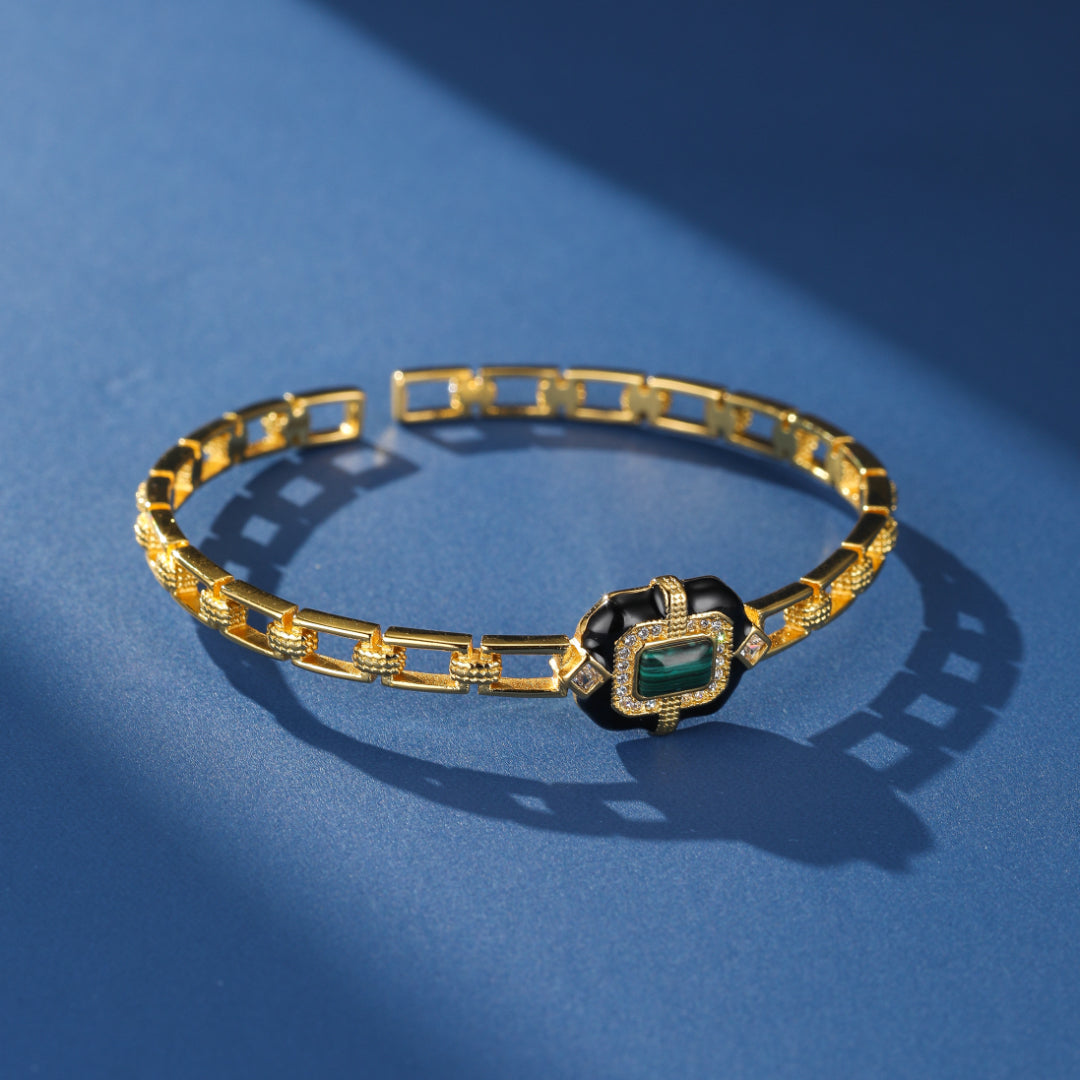 Bracelet Malachite – Éveil de Confiance