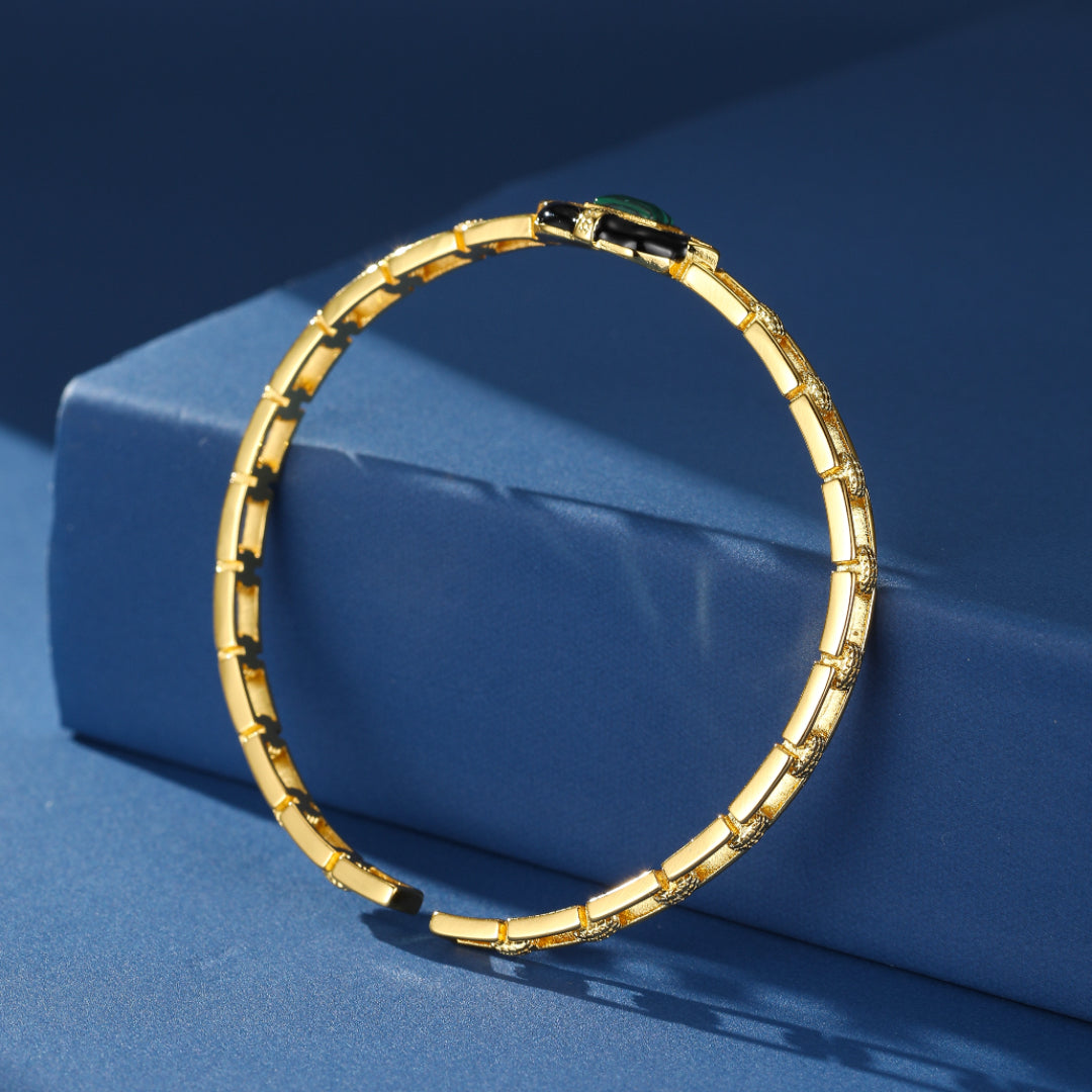 Bracelet Malachite – Éveil de Confiance