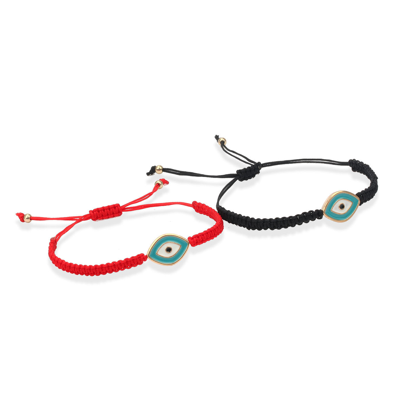 Bracelet Mauvais Œil « Force Spirituelle » en Fil Rouge