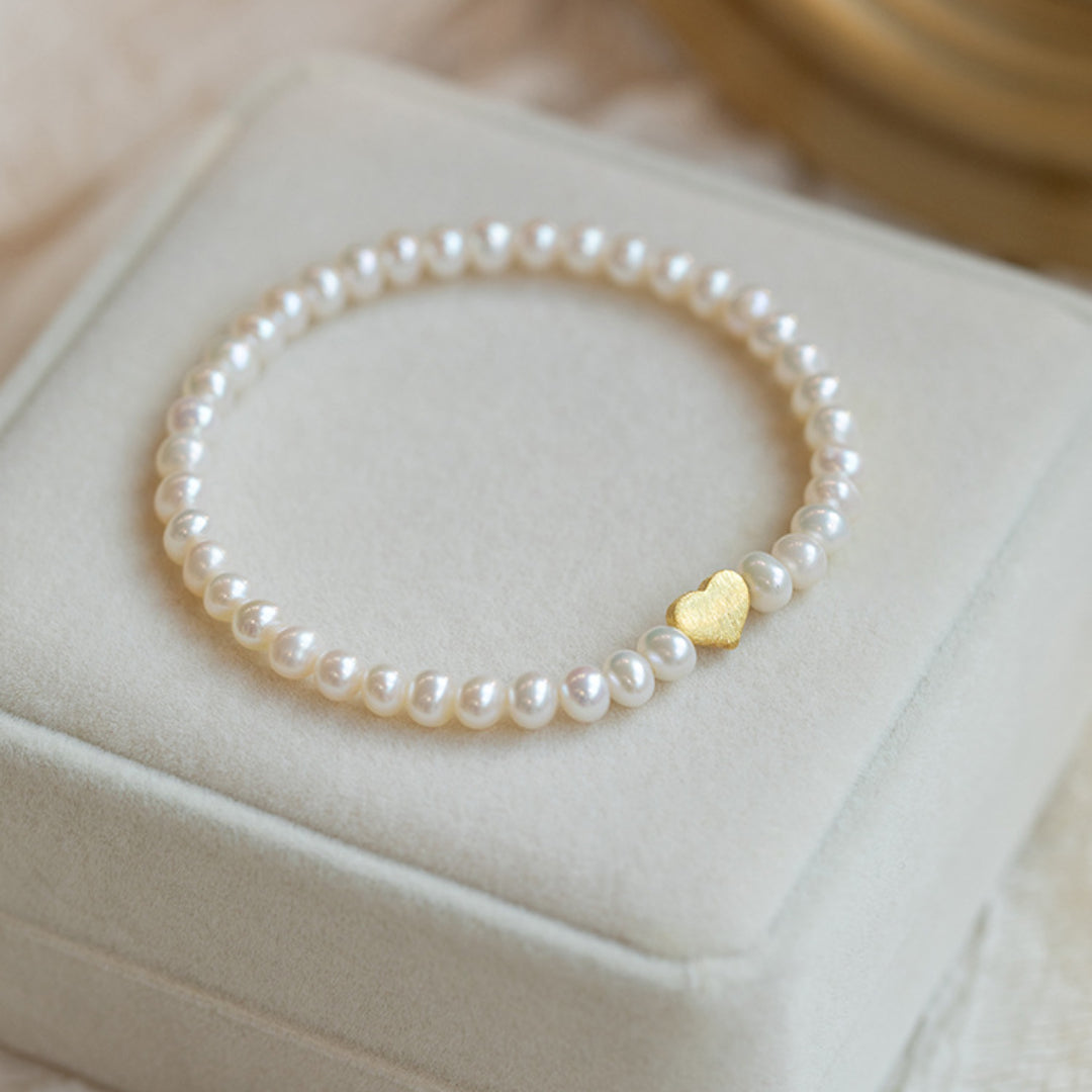 Bracelet Perle d'Eau Douce – Amour Parfait