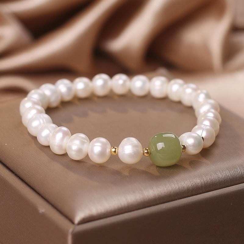 Bracelet Perle et Jade – Apaisement