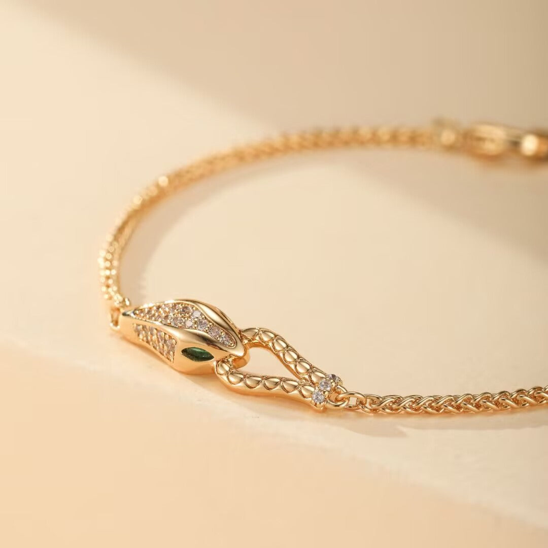 Bracelet Serpent – Venin Doré
