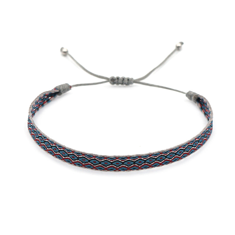 Tibetan Bracelet Blue Red