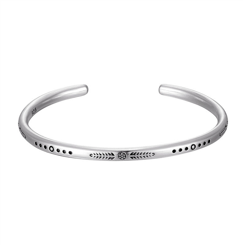 Bracelet Tibétain en Argent