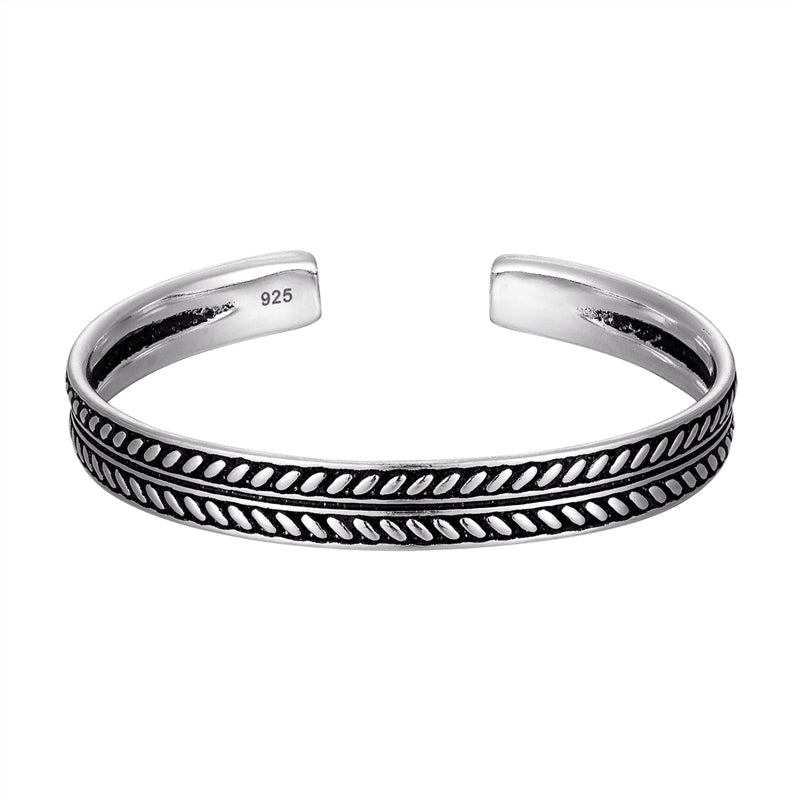 bracelet tibétain argent