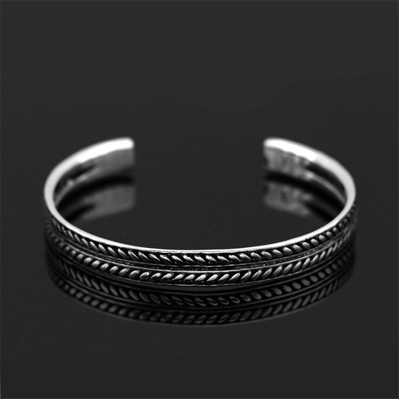 bracelet tibétain argent