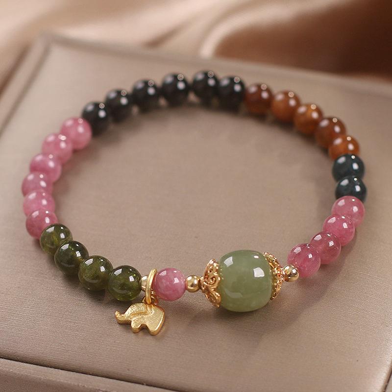 Bracelet Tourmaline – Sagesse d'Éléphant