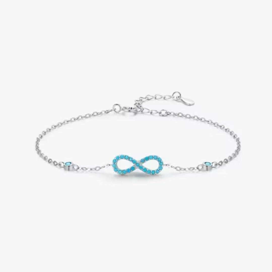 Bracelet Turquoise – Souffle d’Écume, Argent 925