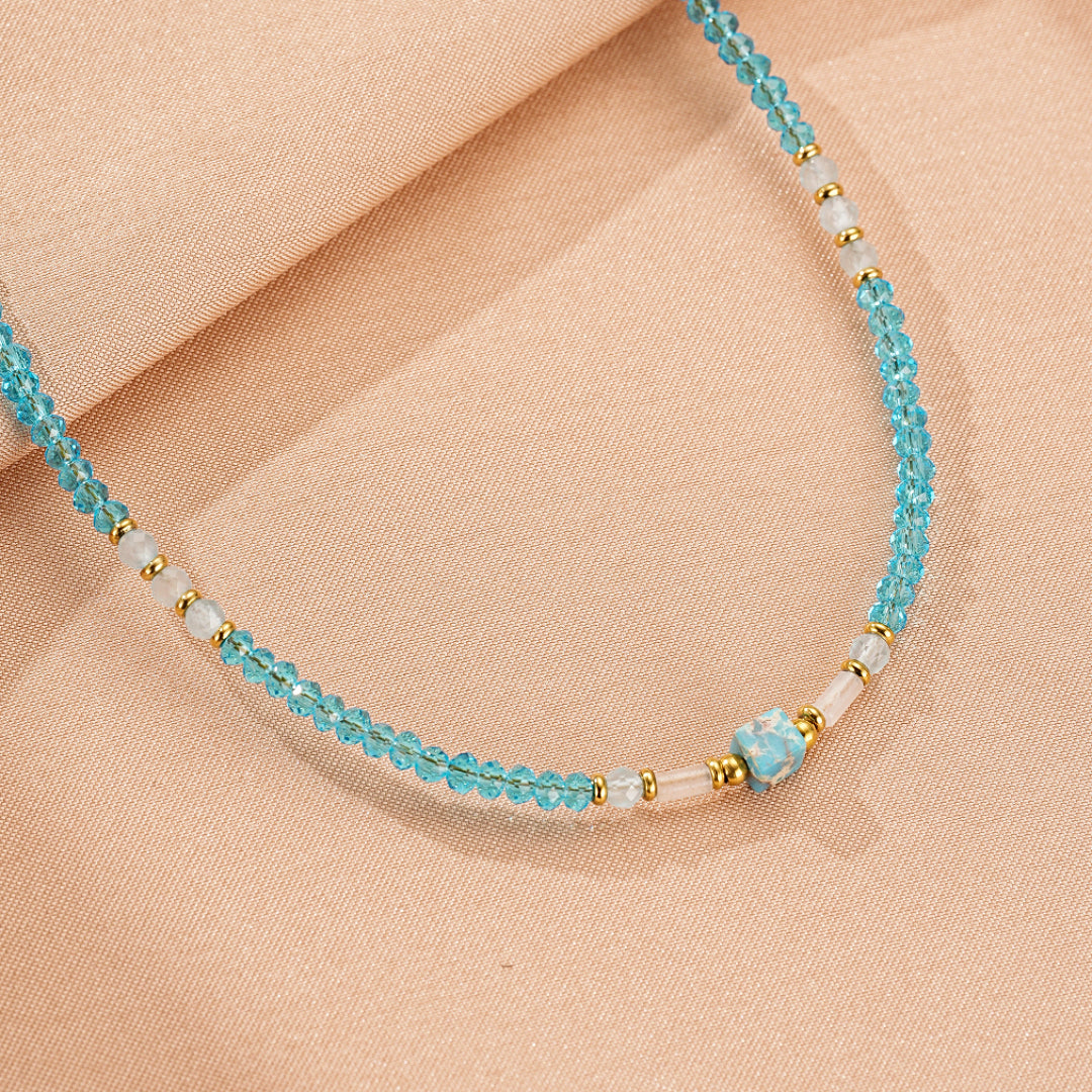 Amazonite Necklace – Azure Harmony