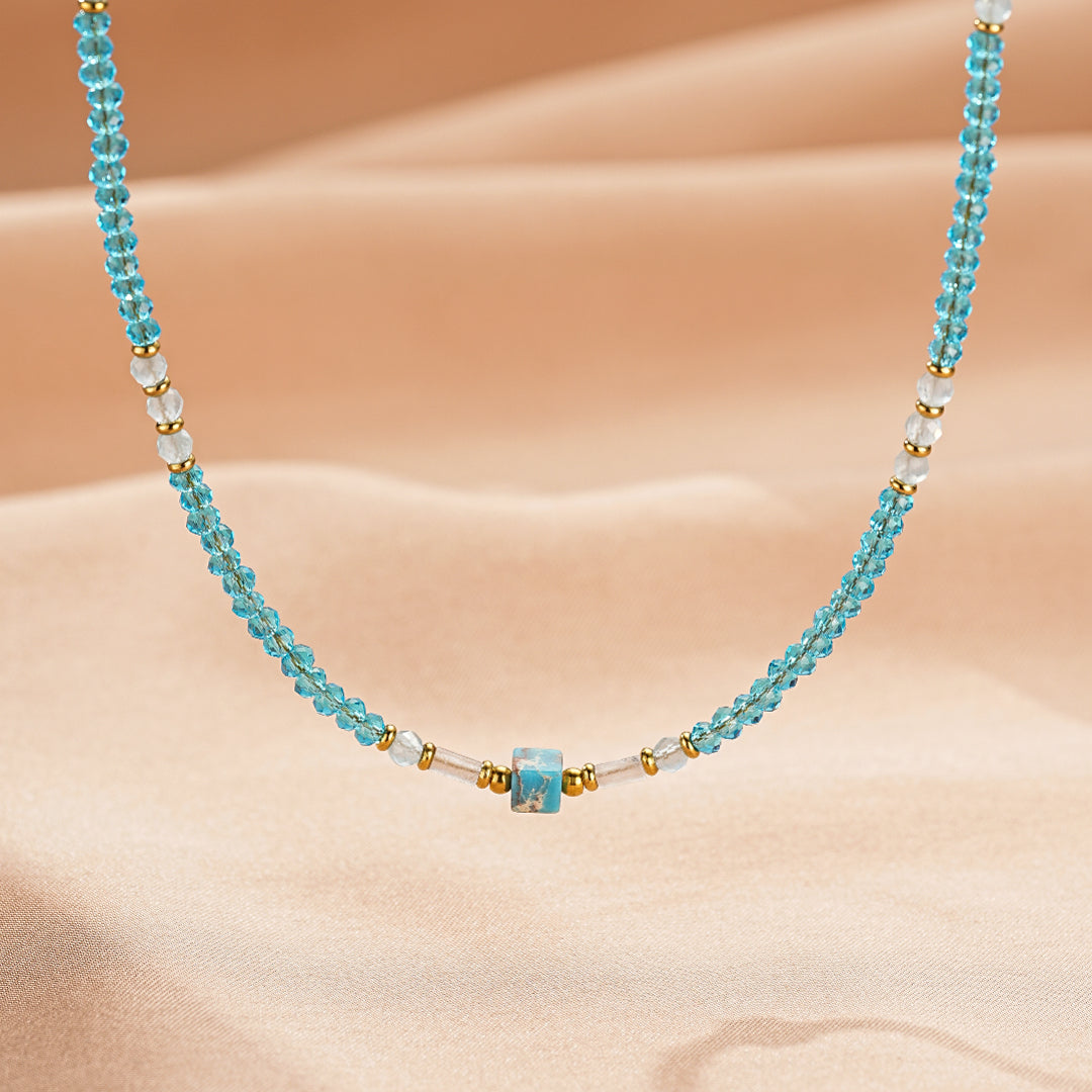 Amazonite Necklace – Azure Harmony