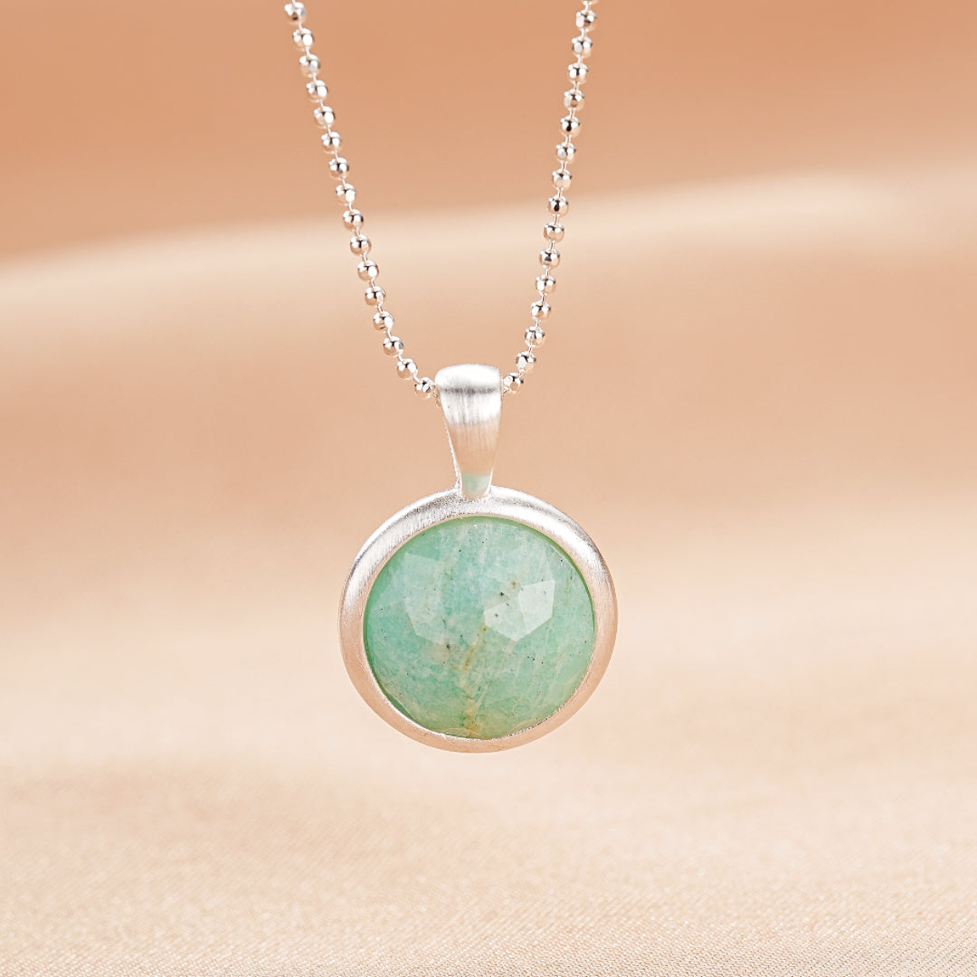 Amazonite/Lapis Lazuli Necklace – Polar Serenity