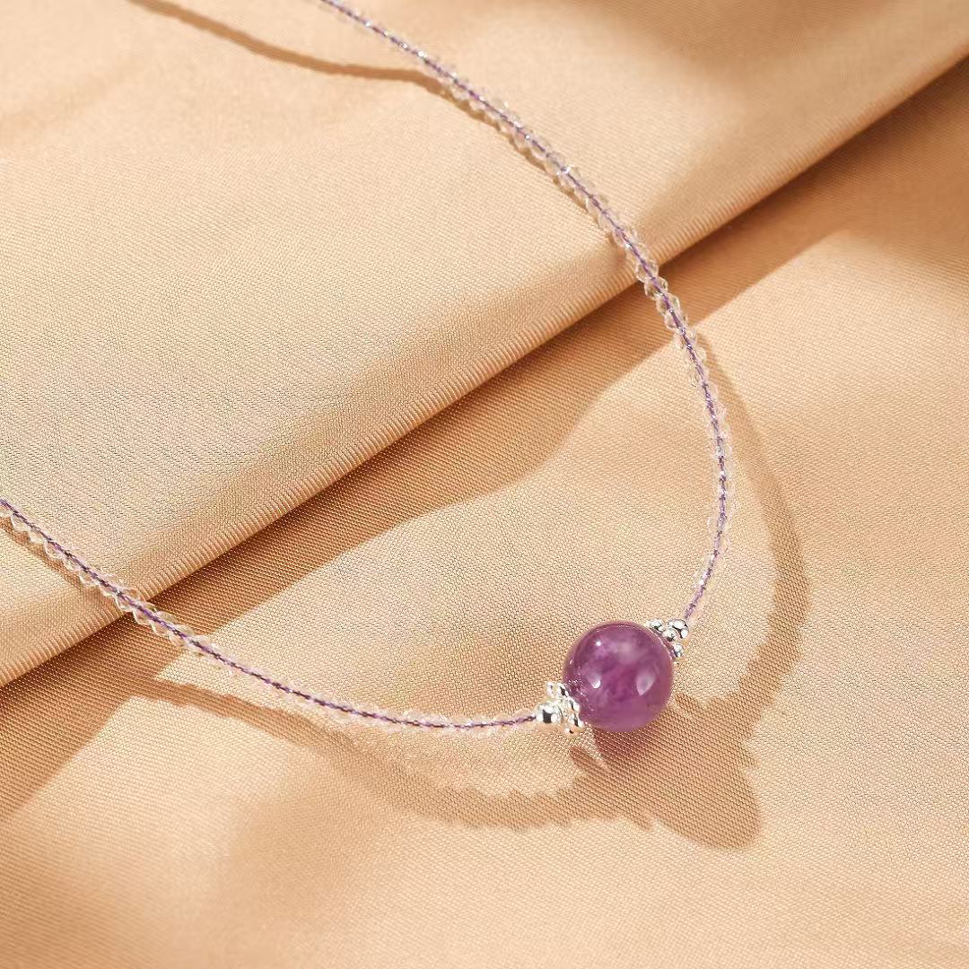 Collier Améthyste – Sagesse Intérieure