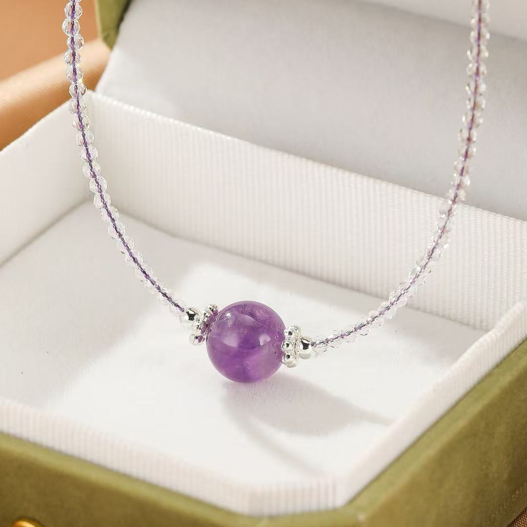 Collier Améthyste – Sagesse Intérieure