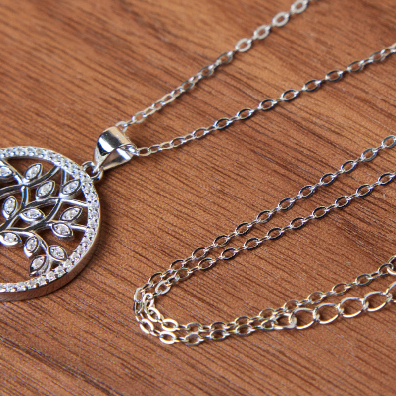 Collier Arbre de Vie – Joie de Vivre, Argent