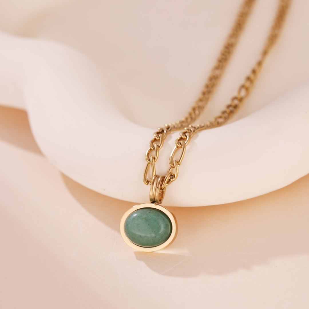 Collier Aventurine – Classe Naturelle