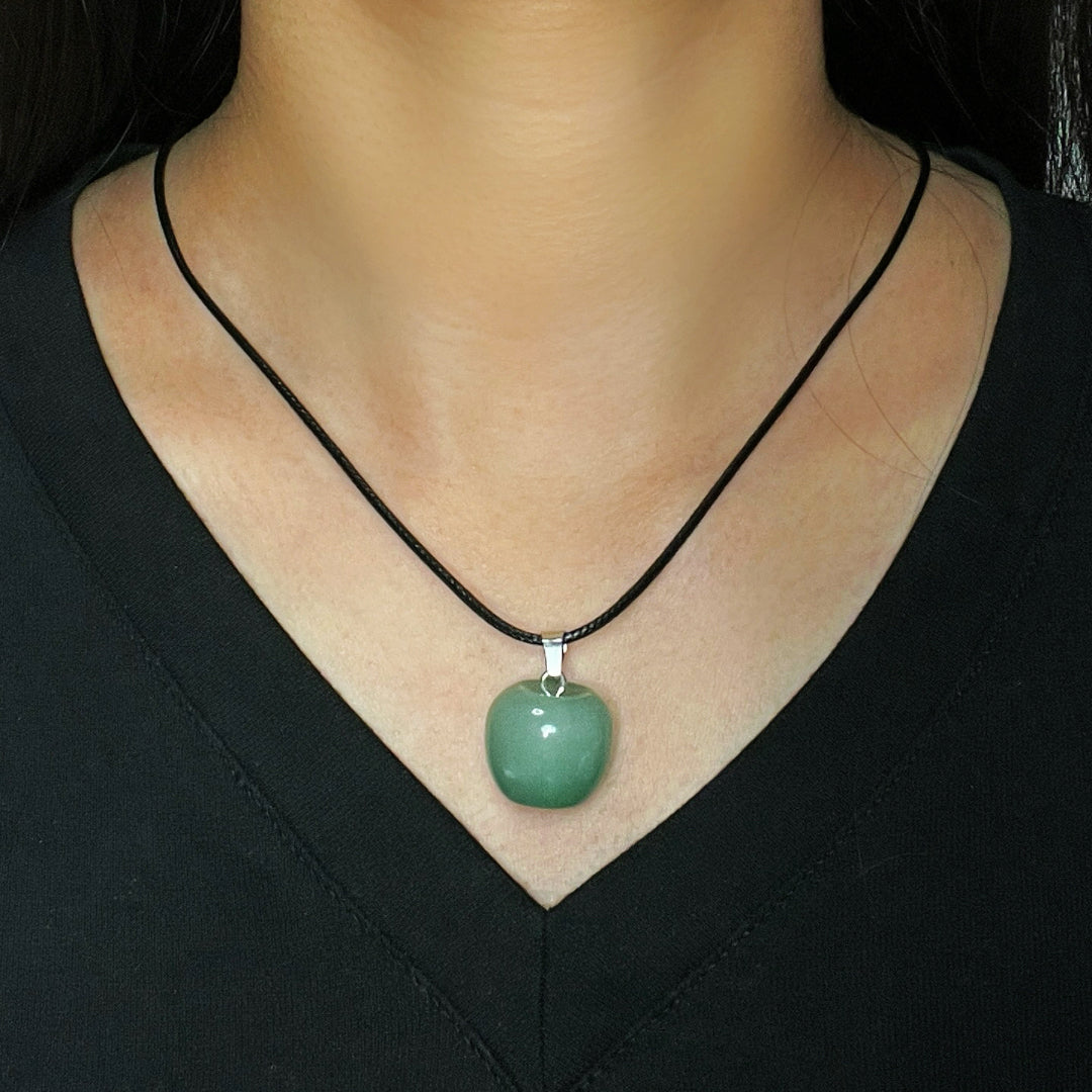 Aventurine Necklace – Heart Sweetness