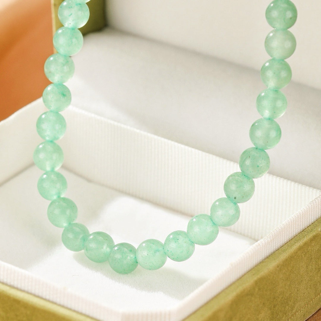 Bijoux-Collier Aventurine – Énergie Harmonieuse