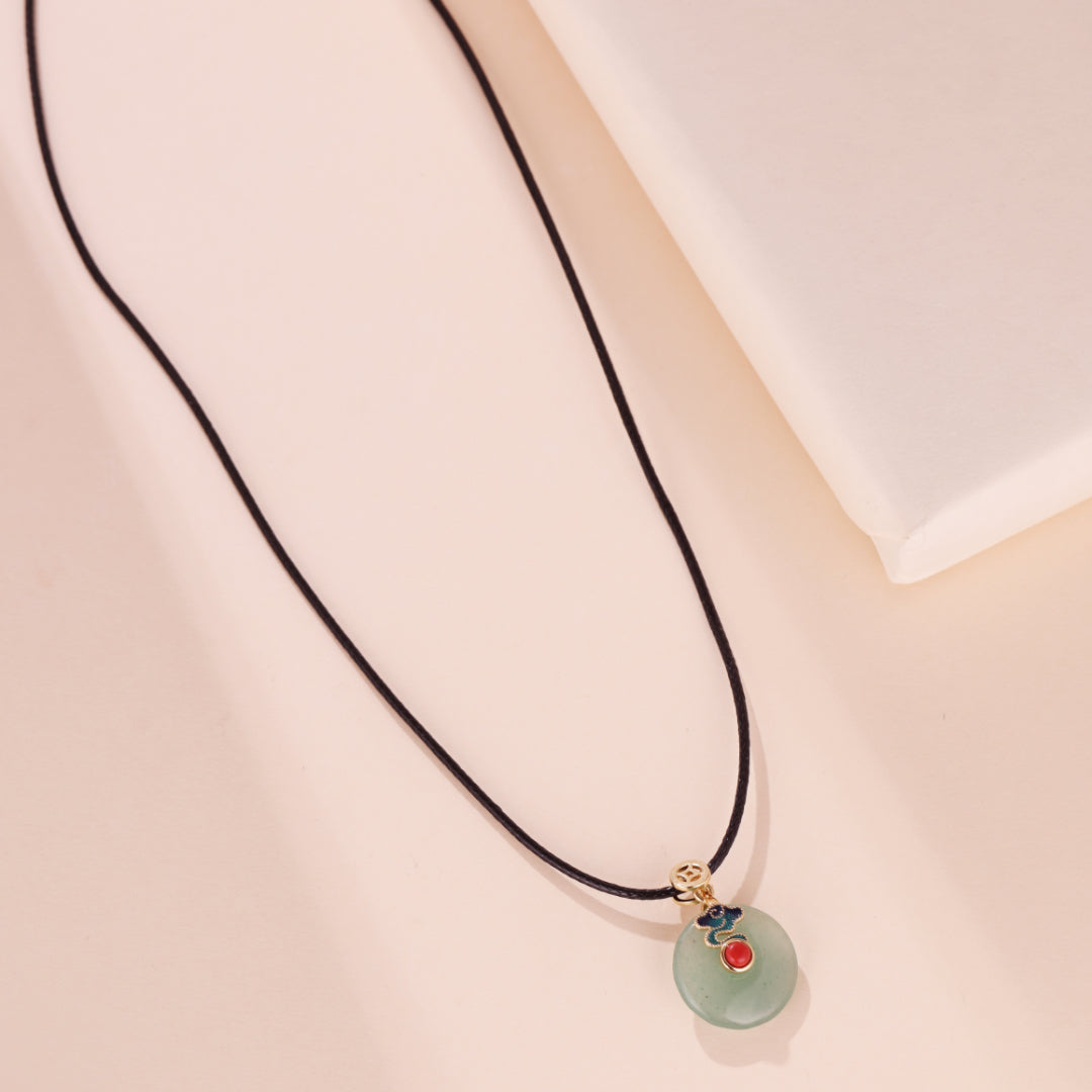 Collier Aventurine – Nuage Céleste