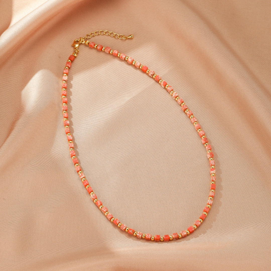 Red/Green Jasper Necklace/Bracelet – Bohemian Radiance