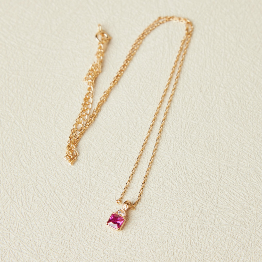 Collier Cornaline – Éclat Vitalité, Argent Plaqué Or