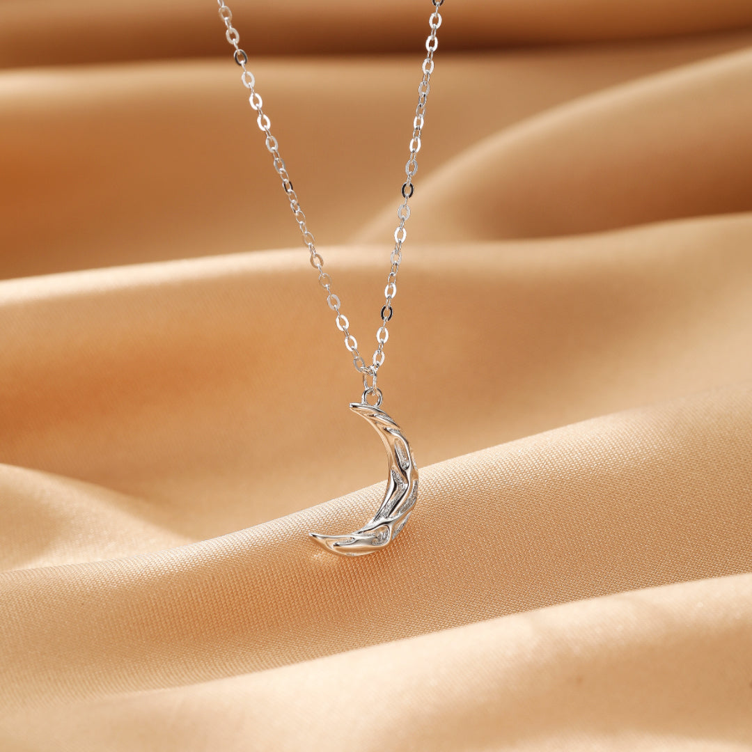 Collier Couple – Soleil et Lune Éternels, Argent