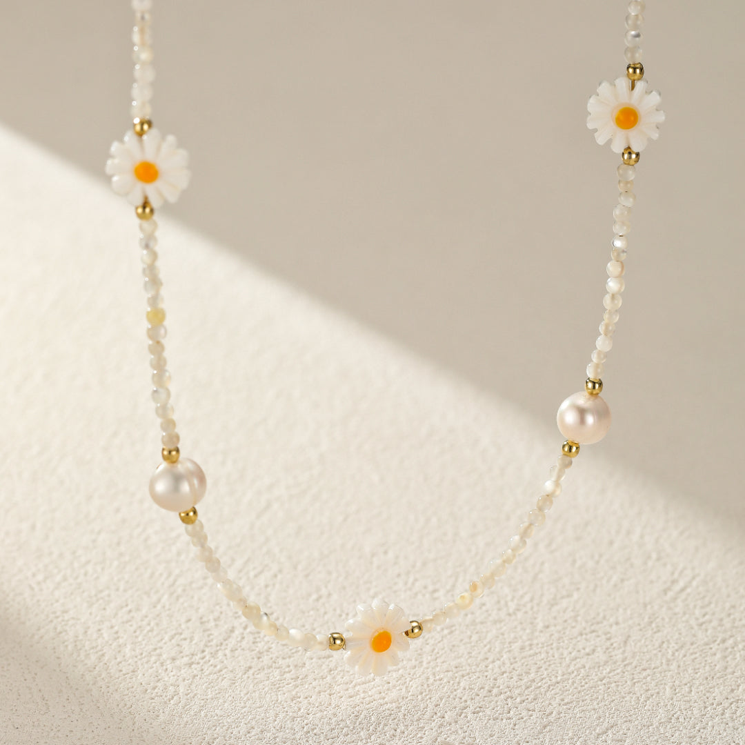 Children's Necklace Pearl – Joyful Daisy