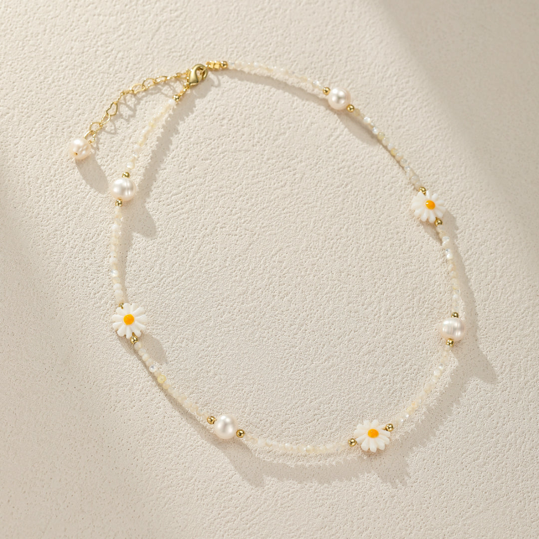 Children's Necklace Pearl – Joyful Daisy