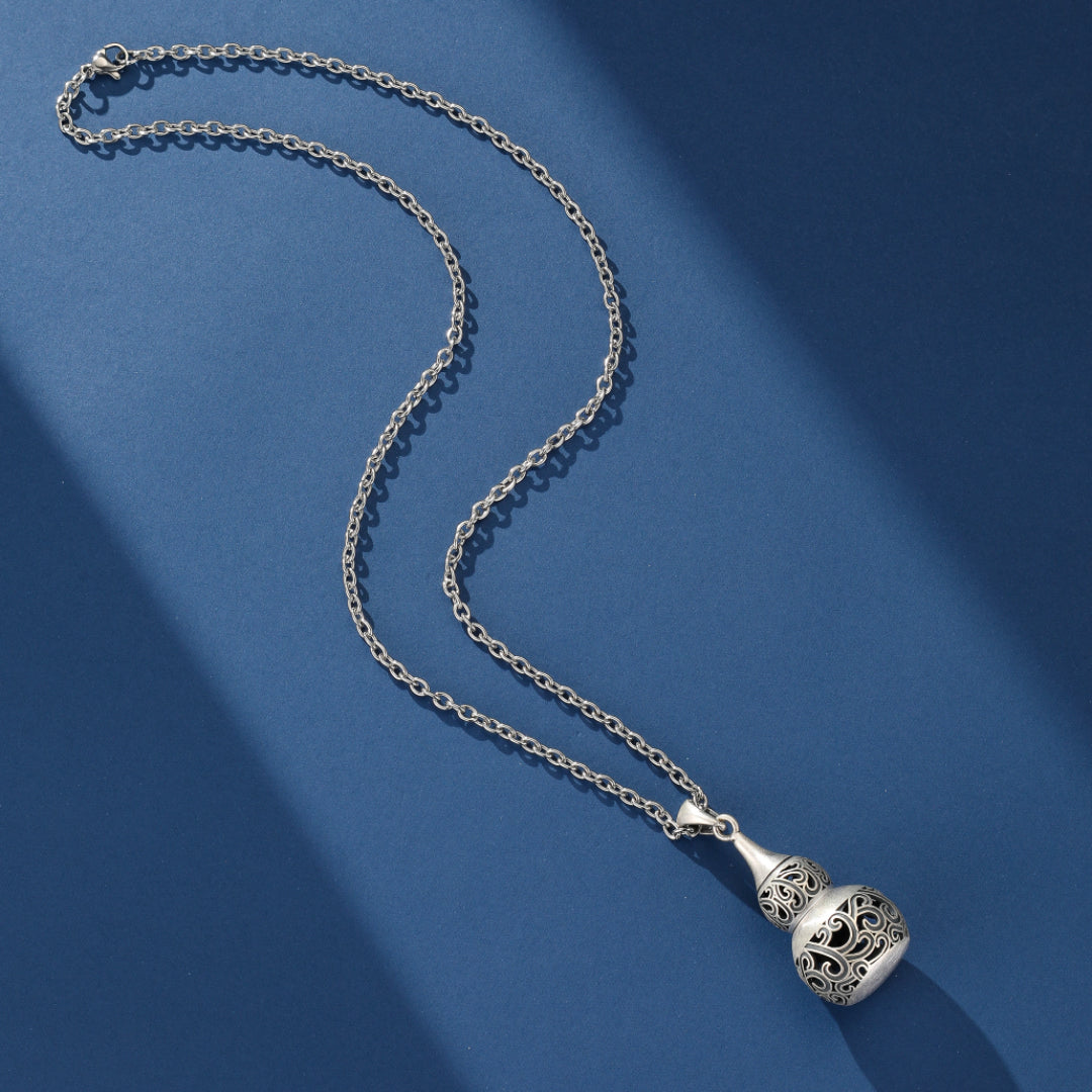 Collier Gourde Ouvrable – Trésor Mystique, Argent 925