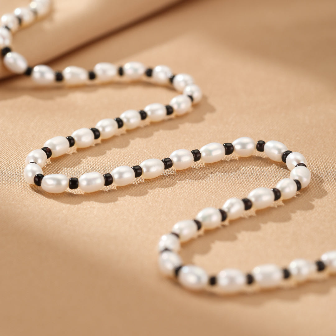 Men's Necklace Pearl – Subtle Radiance
