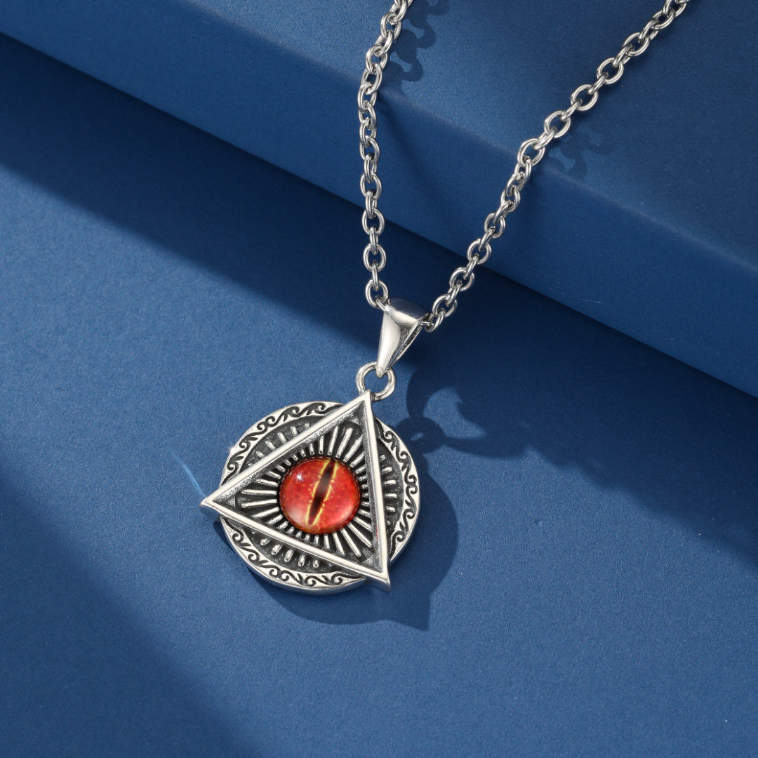 Eye of Horus Necklace – Mystic Guardian, Sterling Silver 925