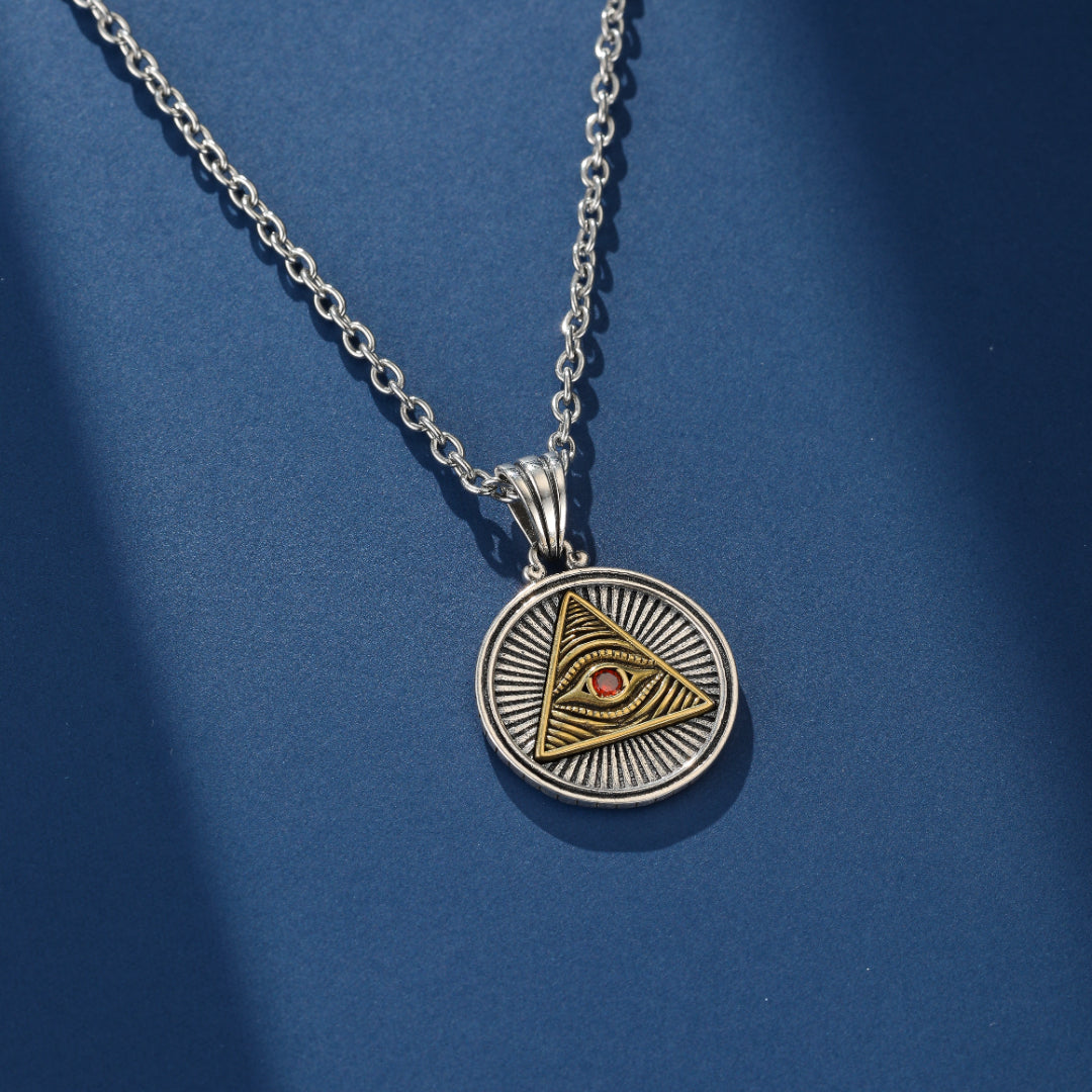 Eye of Horus Necklace – Mystical Vision, Sterling Silver 925