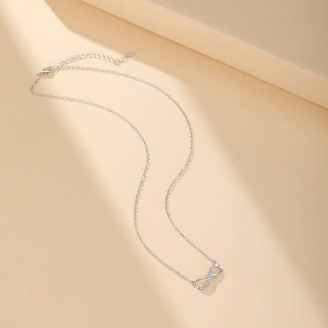 Collier Infini – Lien Intemporel, Argent 925
