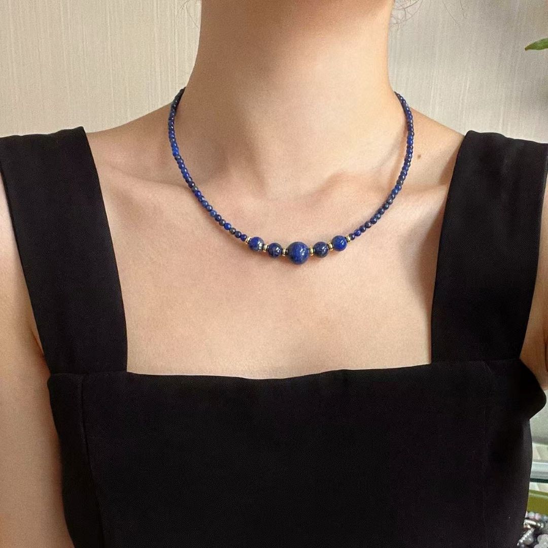 Lapis Lazuli Necklace – Celestial Harmony