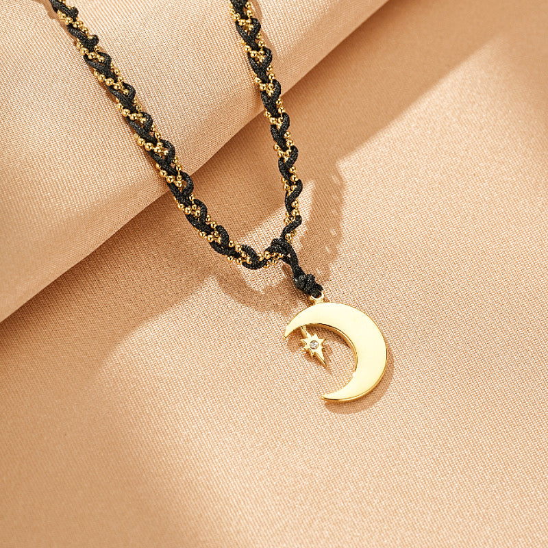 Collier Lune – Ciel d'Amour