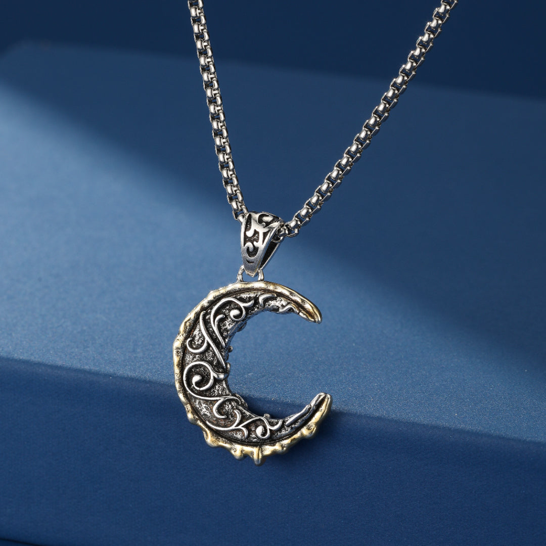 Collier Lune – Éclat Nocturne