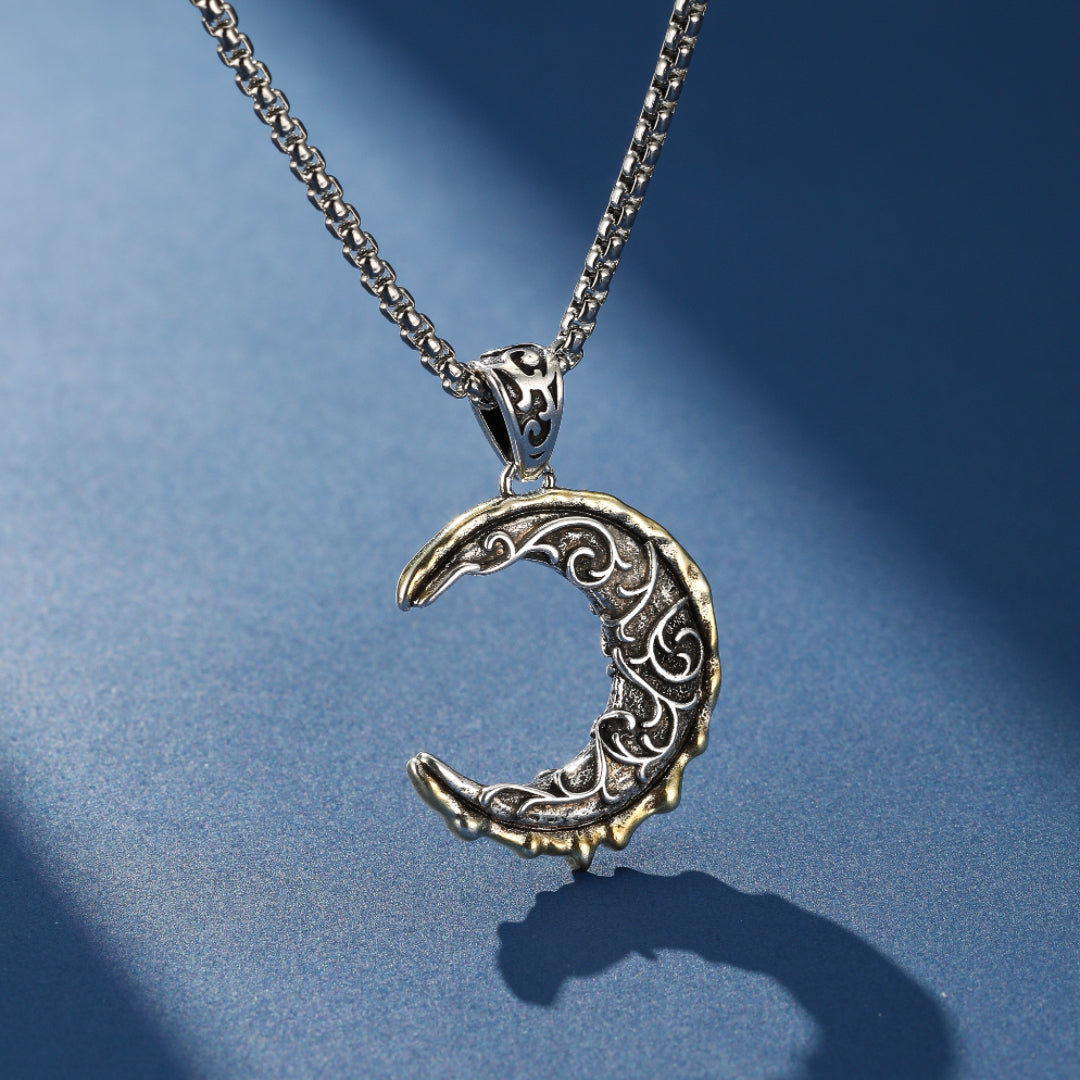 Collier Lune – Éclat Nocturne