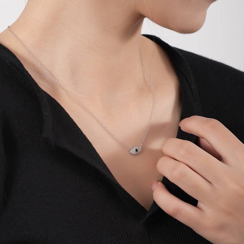 Collier Mauvais Œil – Garde Mystique, Argent 925