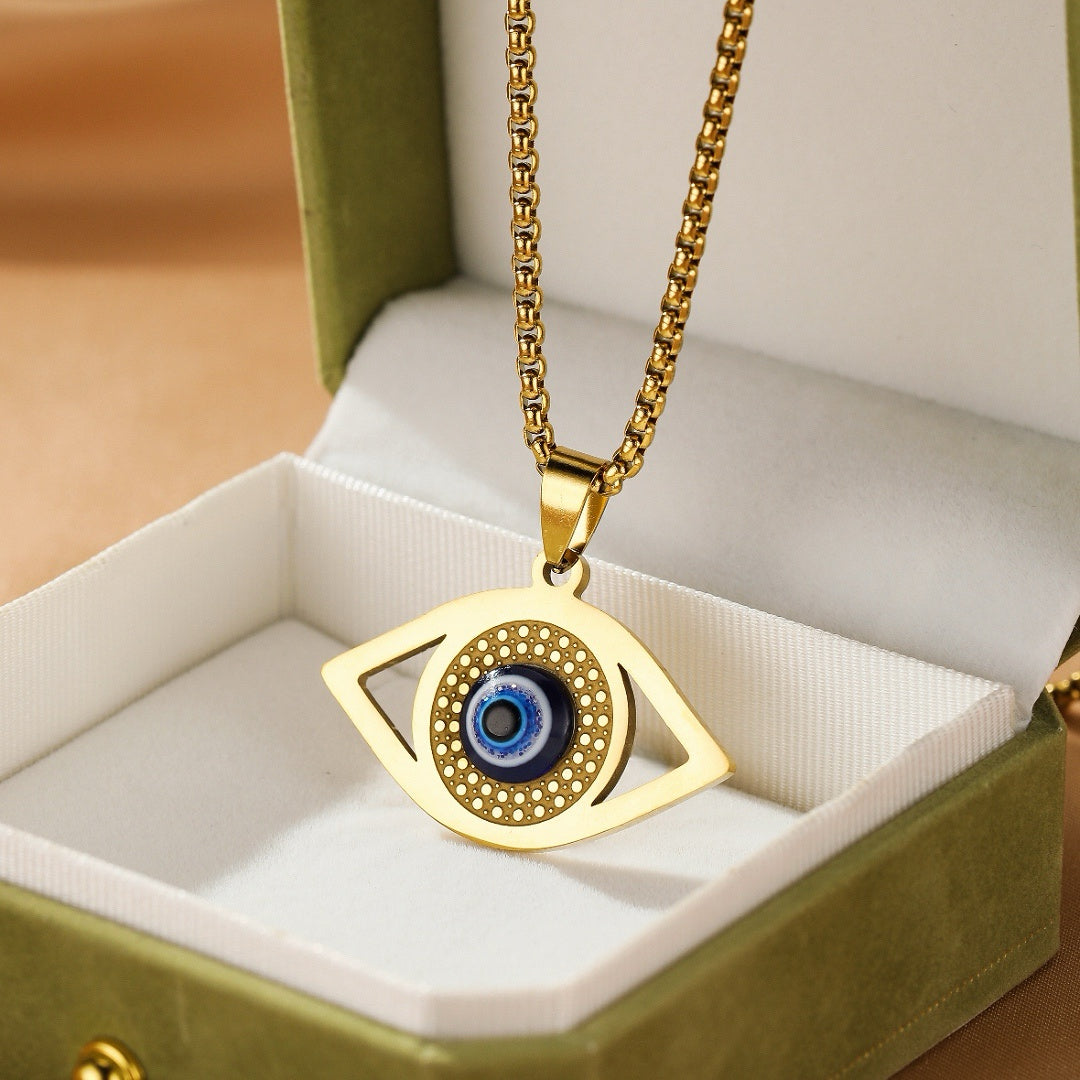 Collier Mauvais Œil – Regard Sacré