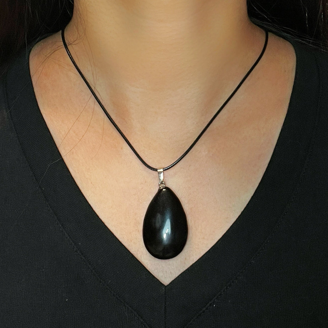 Black Obsidian Necklace – Deep Anchoring