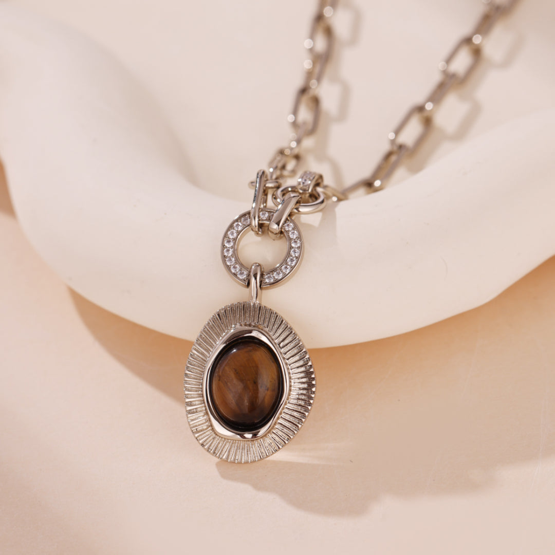Collier Œil de Tigre – Harmonie Naturelle
