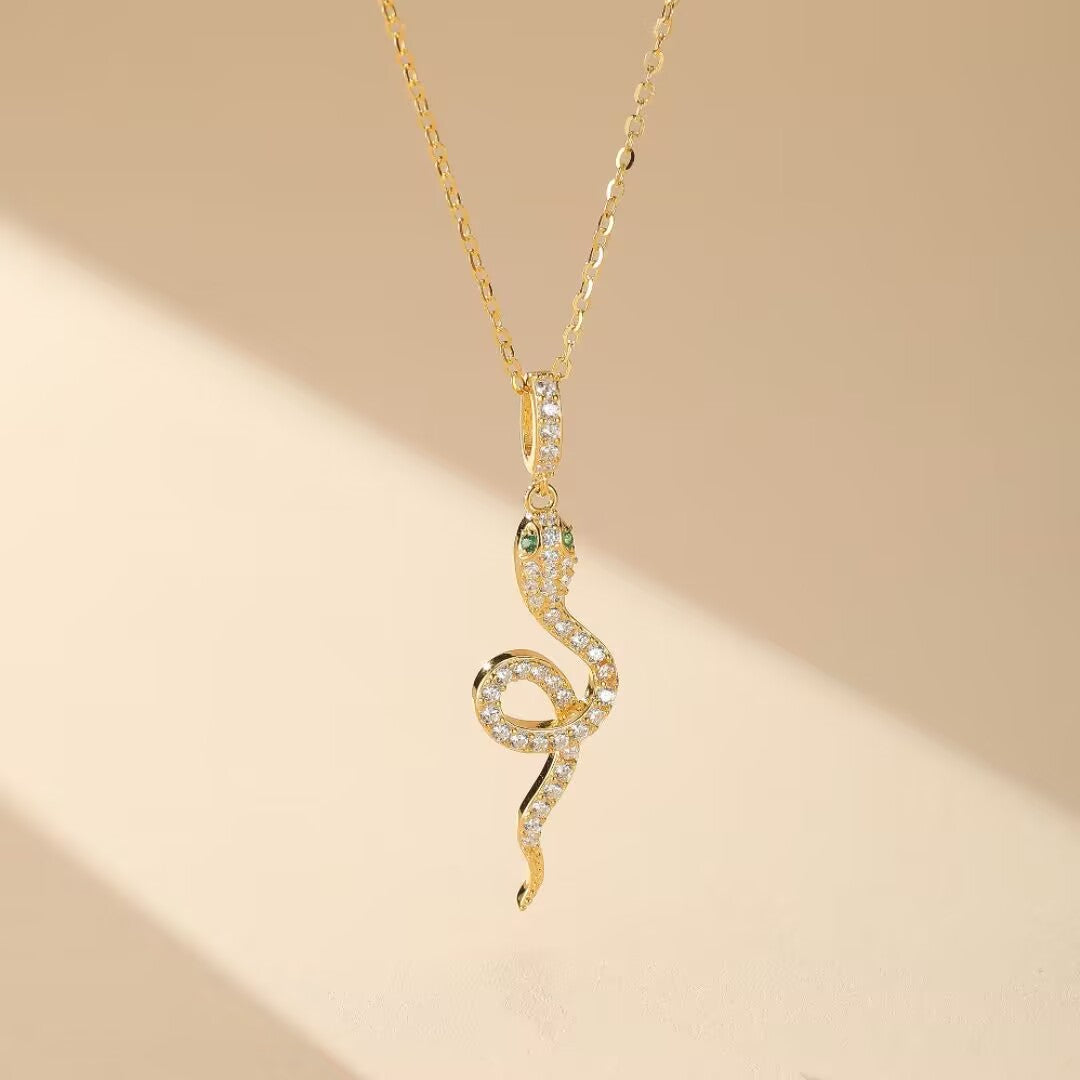 Collier Serpent – Charme Hypnotique, Argent 925