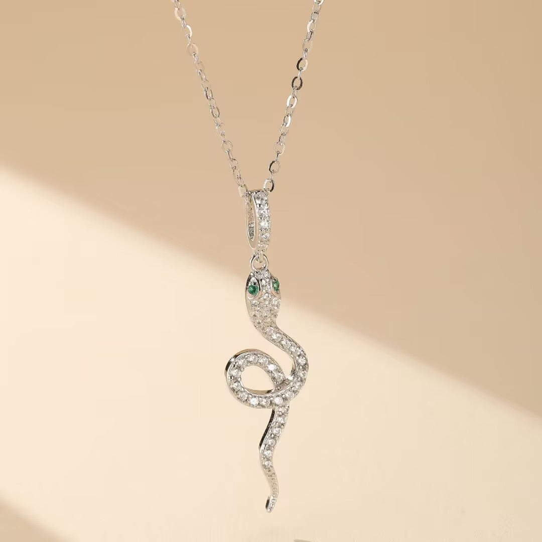 Collier Serpent – Charme Hypnotique, Argent 925